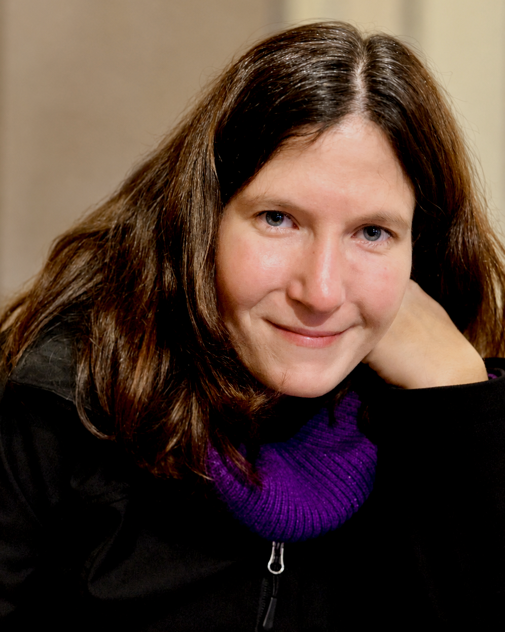 Portrait of Erica LeRoy, founder of New England Piano School